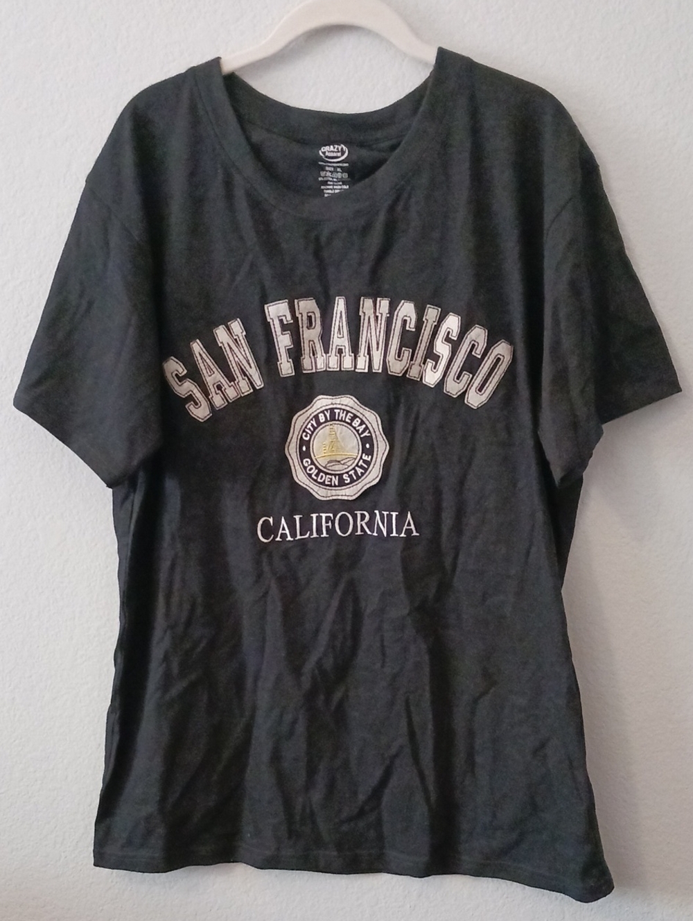 San Francisco California Graphic Tee - Black
